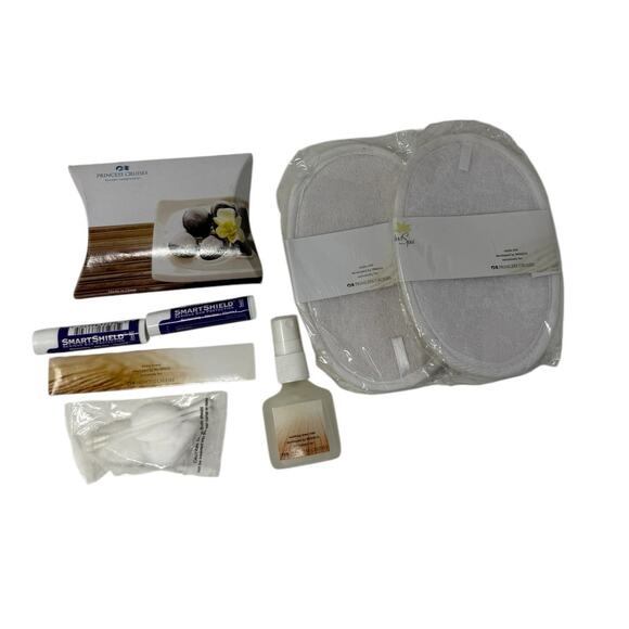 Princess Cruises Toiletry Set Of 7 Room Spray Sizzle Mitt Lip Balm Eye Gel Mask - Picture 4 of 16
